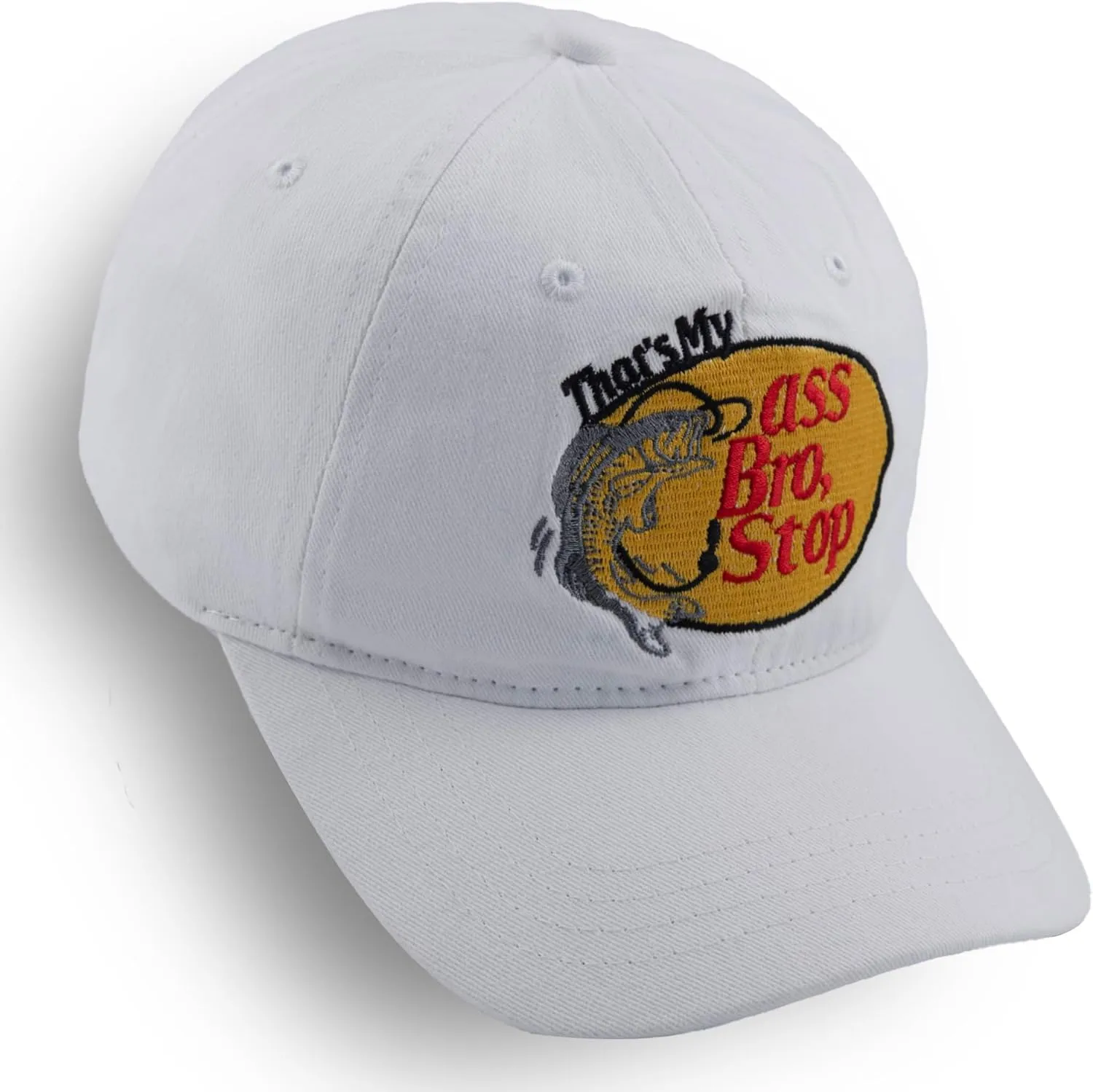 That's My Ass Bro,Stop Trucker Cap Embroidery Fishing Foam Mesh Hat - Funny Naughty Snapback Truck Hat Baseball Cap