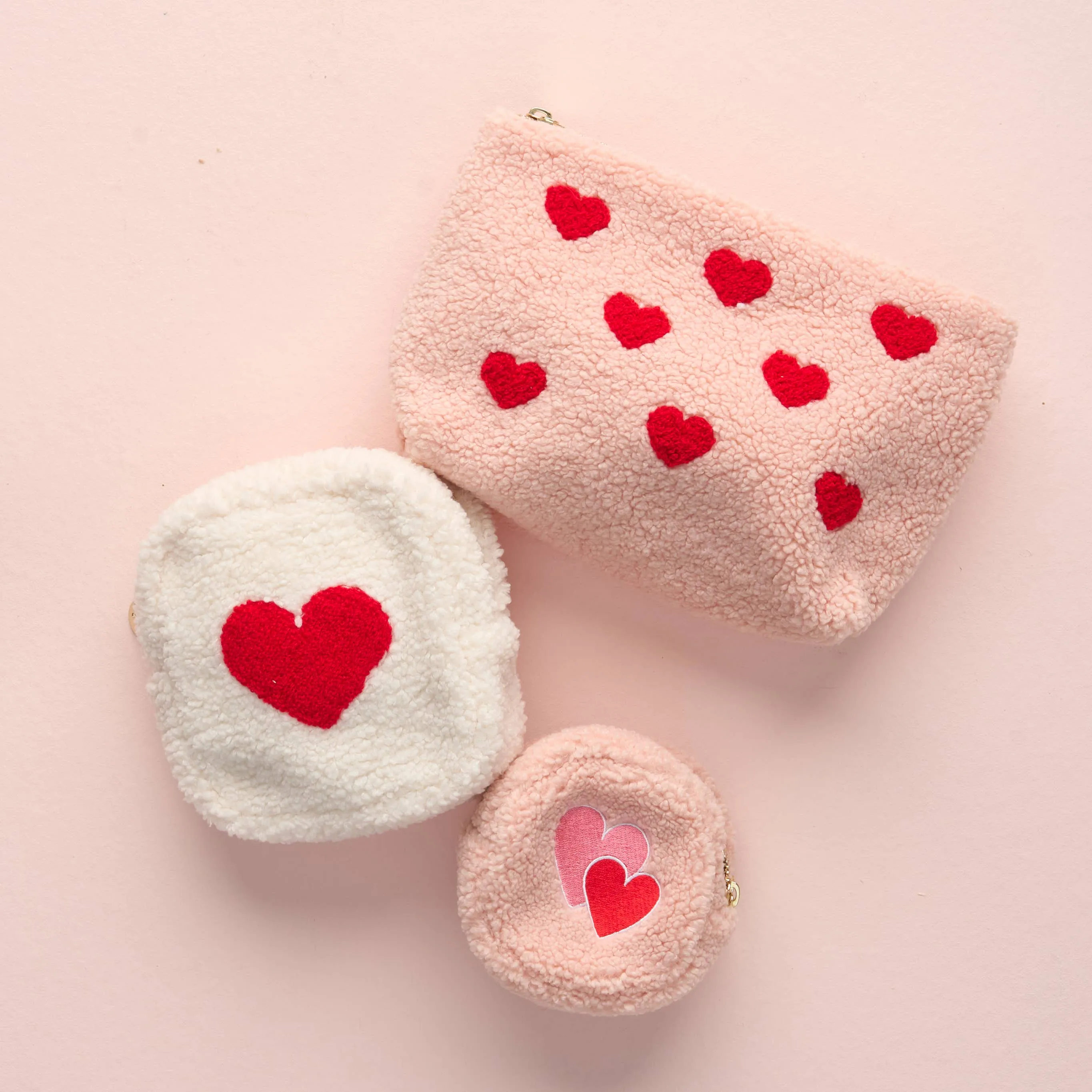 The Darling Effect - Teddy Pouch-Circle Heart to Heart