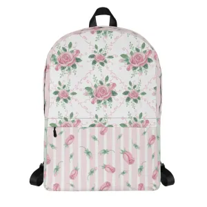 Tiny Rose Patchwork Backpack
