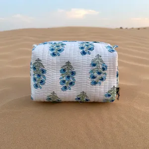 Tohfa Luxe Mora Handmade Block Printed Pouch