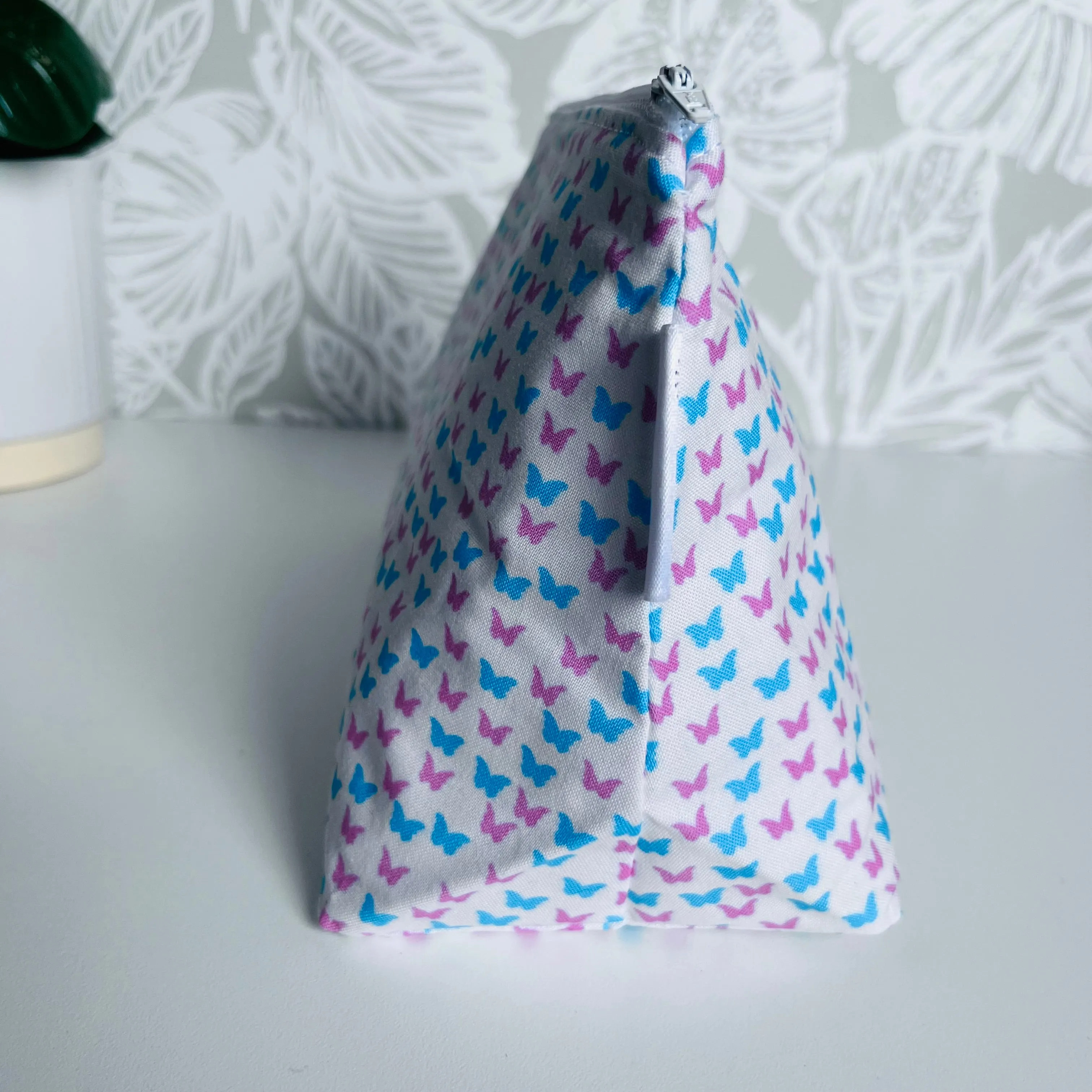 Trans Butterfly Travel/Cosmetic Bag