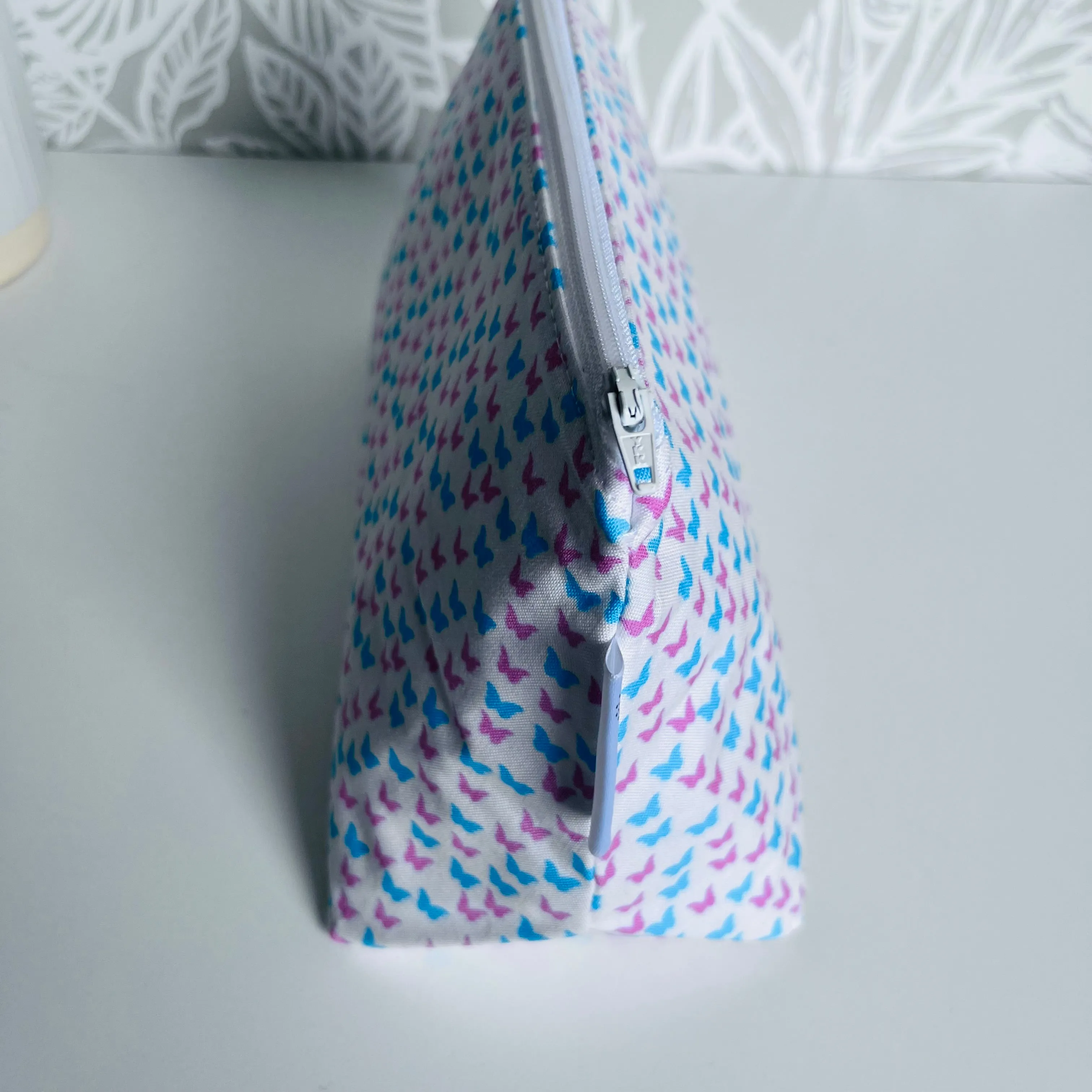 Trans Butterfly Travel/Cosmetic Bag