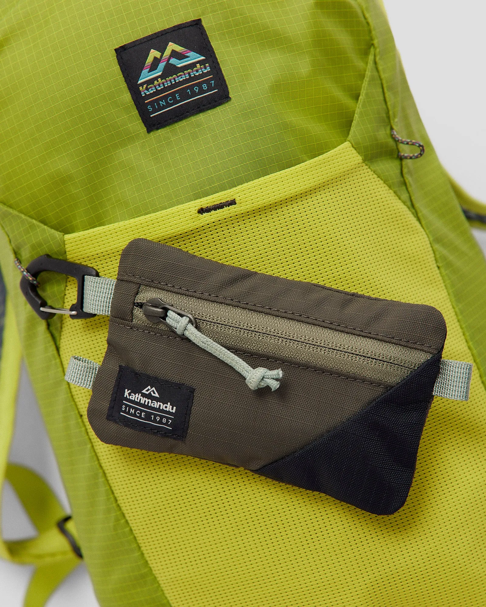 Travel Pouch - Two pack - Black Stingray/Dark Moss