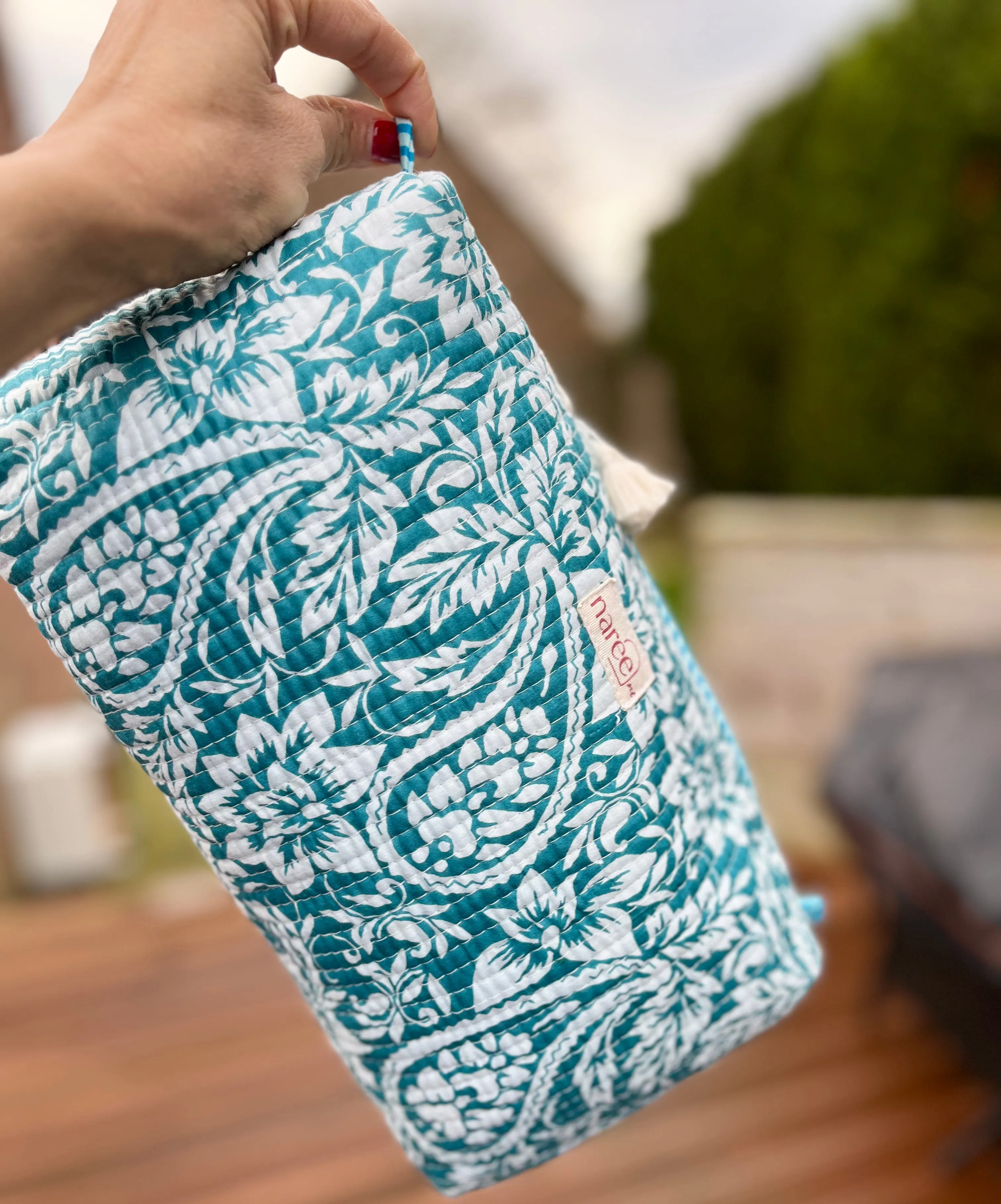 Tulsi Quilted Make Up Bag