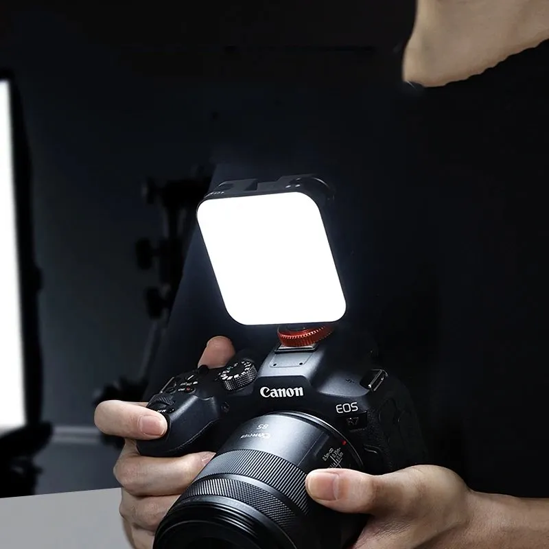 Universal Professional Shooting LED Camera Light - Clip-on Selfie Light LED for Phone Camera, Stabilizer, Video Conference, Zoom, Photography, and Makeup