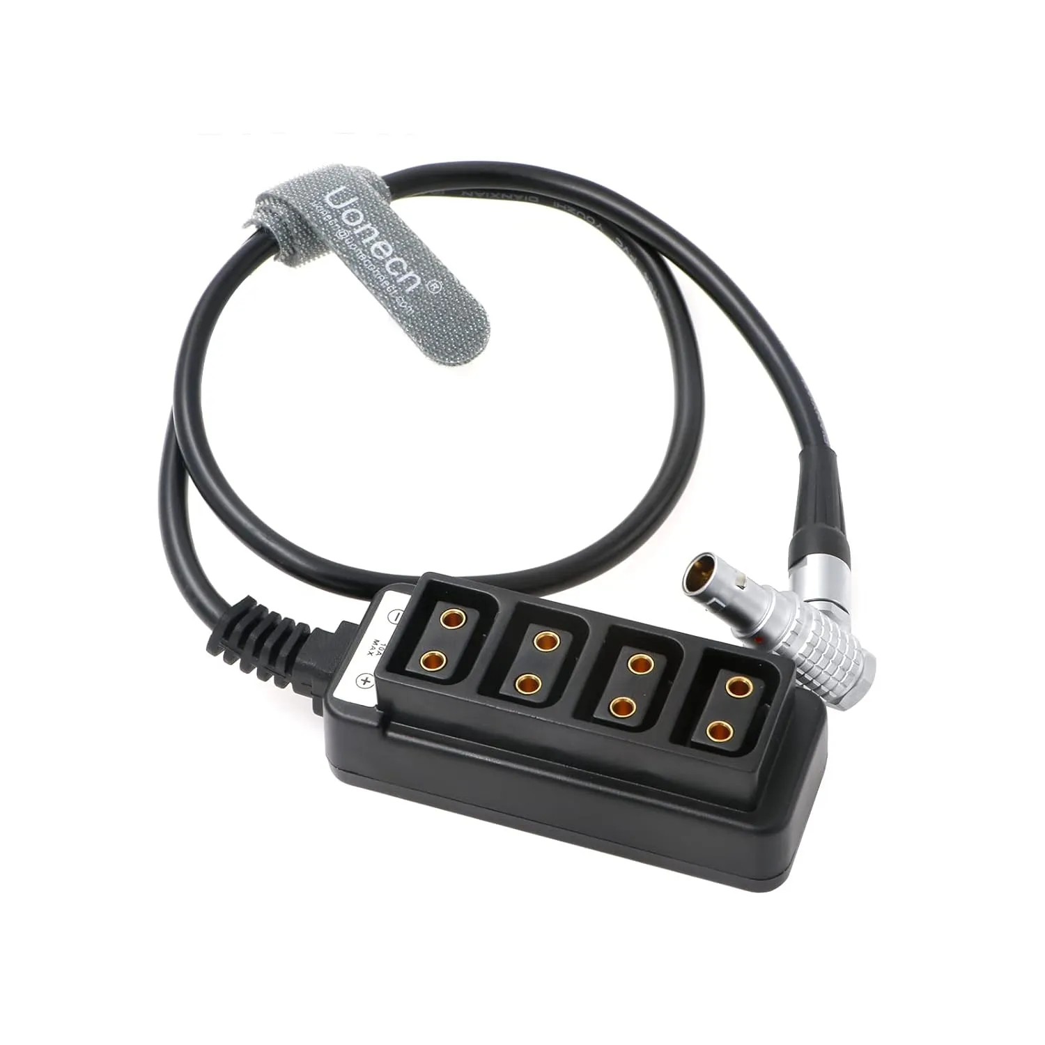 Uonecn Splitter Cable for RED DSMC2 Jetpack RTmotion Sidekick 4 Port D-tap Female to FHG.0B 2 pin Male