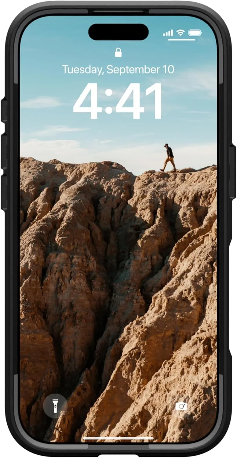 URBAN ARMOR GEAR UAG Designed for iPhone 16 Pro Case 6.3" Civilian - Compatible with MagSafe Charging Rugged Slim Sleek Shockproof Anti-Slip Military Grade Protective Cover, Mallard