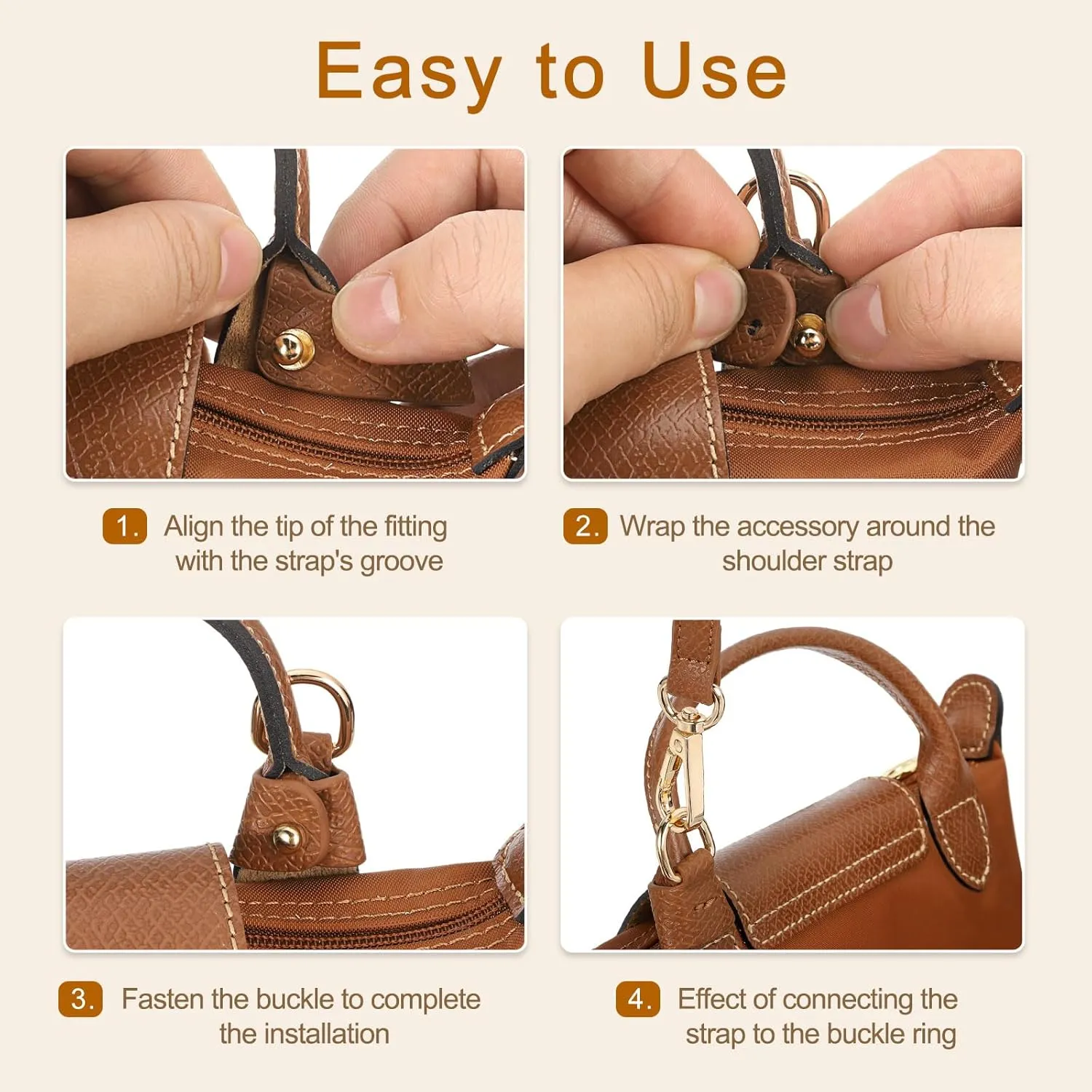 uxcell Genuine Leather Bag Strap Replacement Adjustable Crossbody Bag Straps, 37.4-45.3 Inch Purse Strap for Shoulder Bag Handbag Purse, Forest Green, Gold Buckle