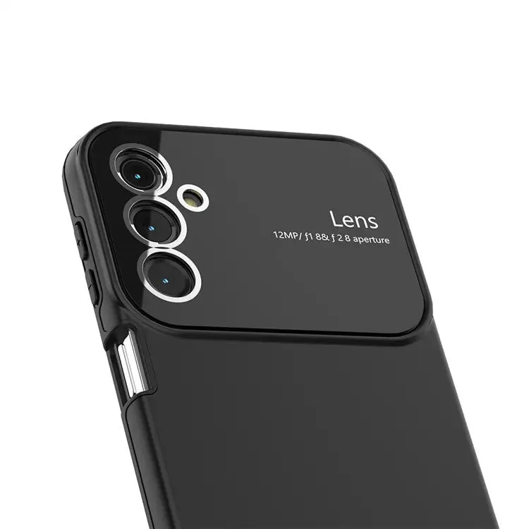Vaku® Samsung Galaxy A15 5G Polarized Large Window Glass Camera Protector Dual Layer Shockproof Back Cover