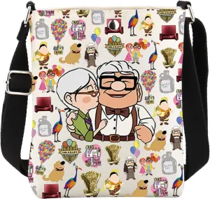 VAMSII Crossbody Bag Movie Merch Carl And Ellie Gift Inspired