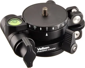 Velbon 408464 Precision Leveler Leveler 2.1 inch (53 mm) Bottom Diameter Magnesium Tripod Accessory