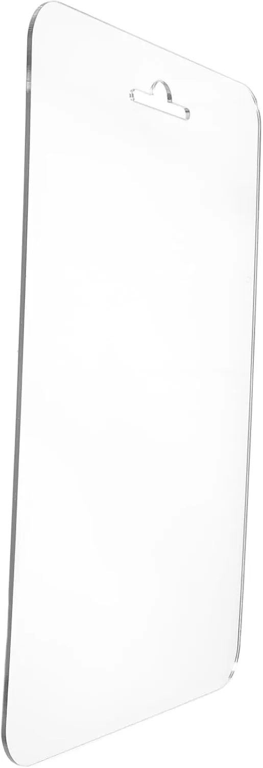 VICASKY Shatterproof Acrylic Makeup Mirror 30x20cm Anti- for Boys and Girls for Bathroom Travel