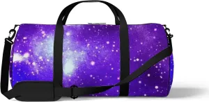 Vintage Abstract Beautiful Colorful Space Sports Bag Tote Bag Waterproof Gym Bag with Shoulder Strap Zipper 2 Side Pockets for Men and Women, Travel and Storage Shoulder Bag.