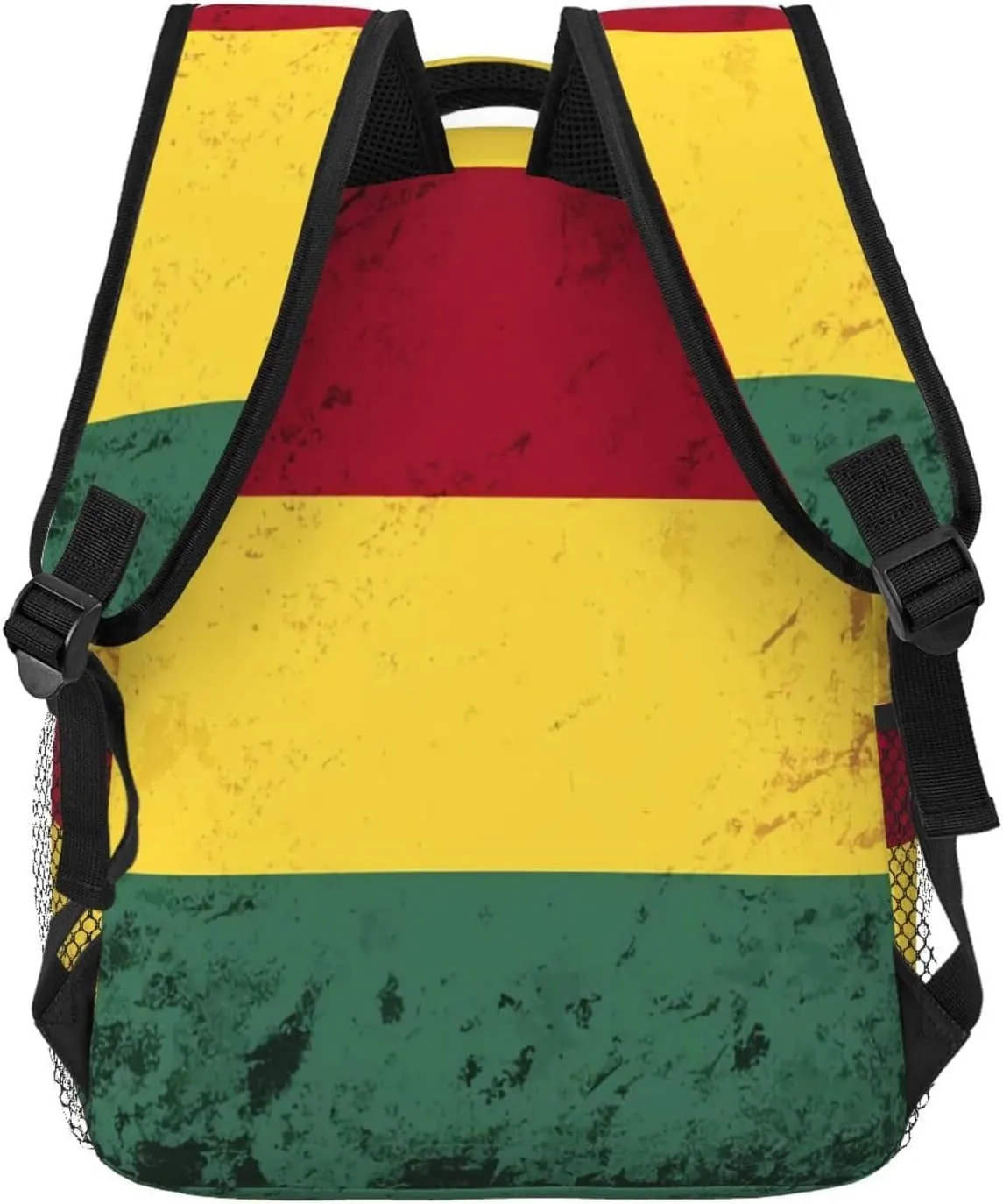 Vintage Bolivian Flag Personalized Backpack Laptop Backpack Sports Travel Shoulder bag Light casual backpack