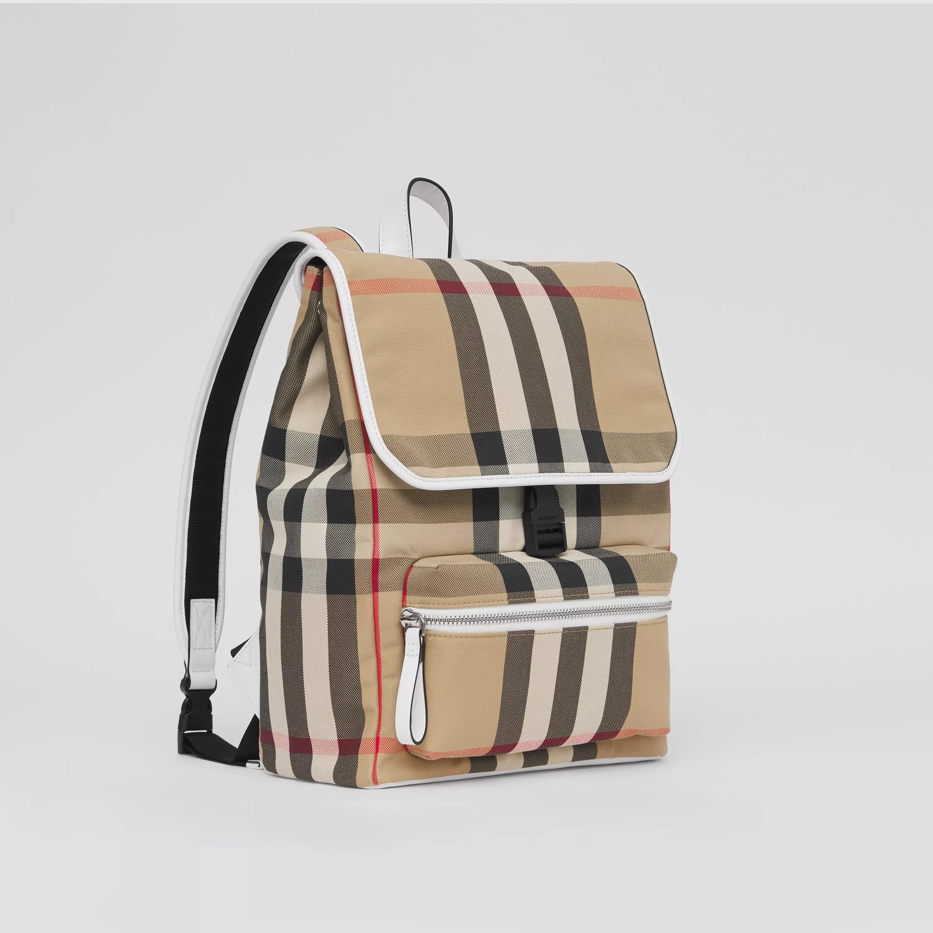 Vintage Check Cotton Backpack