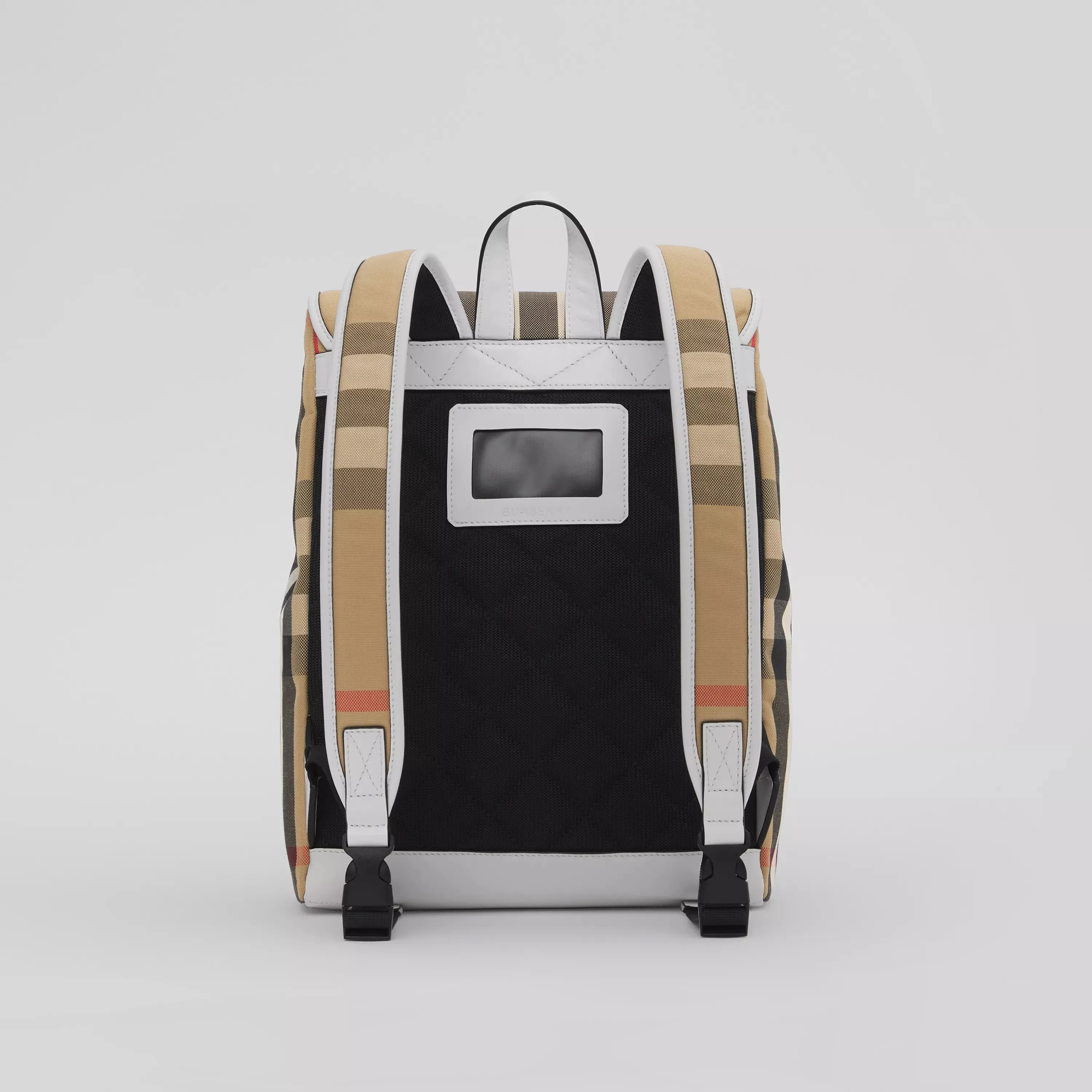 Vintage Check Cotton Backpack