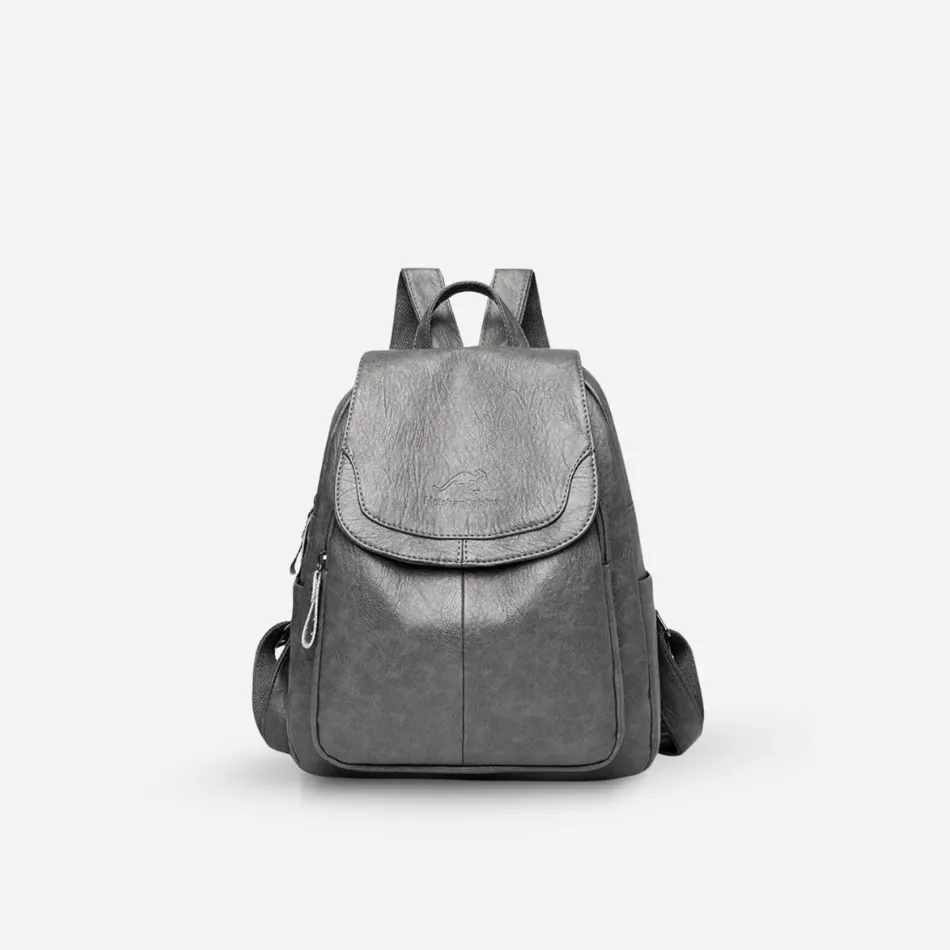 Vintage Leather Backpack