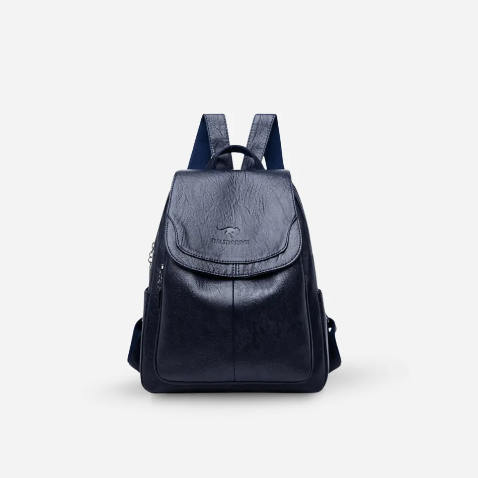 Vintage Leather Backpack