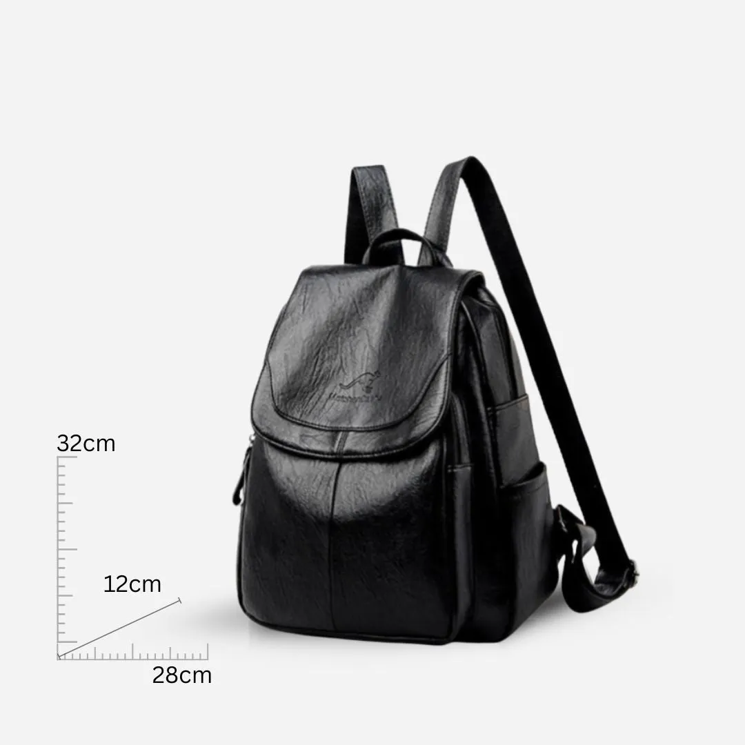 Vintage Leather Backpack