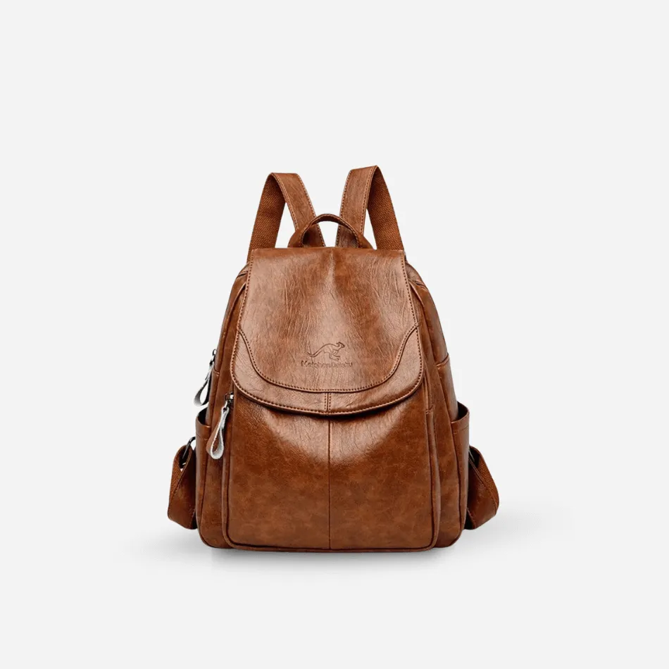 Vintage Leather Backpack