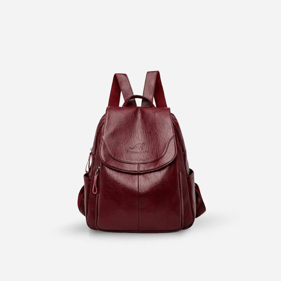 Vintage Leather Backpack