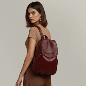 Vintage Leather Backpack
