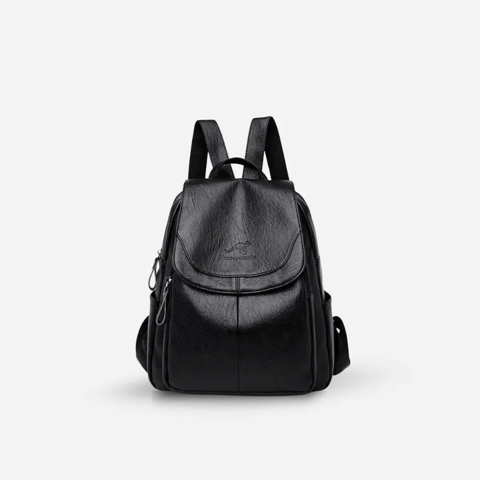 Vintage Leather Backpack