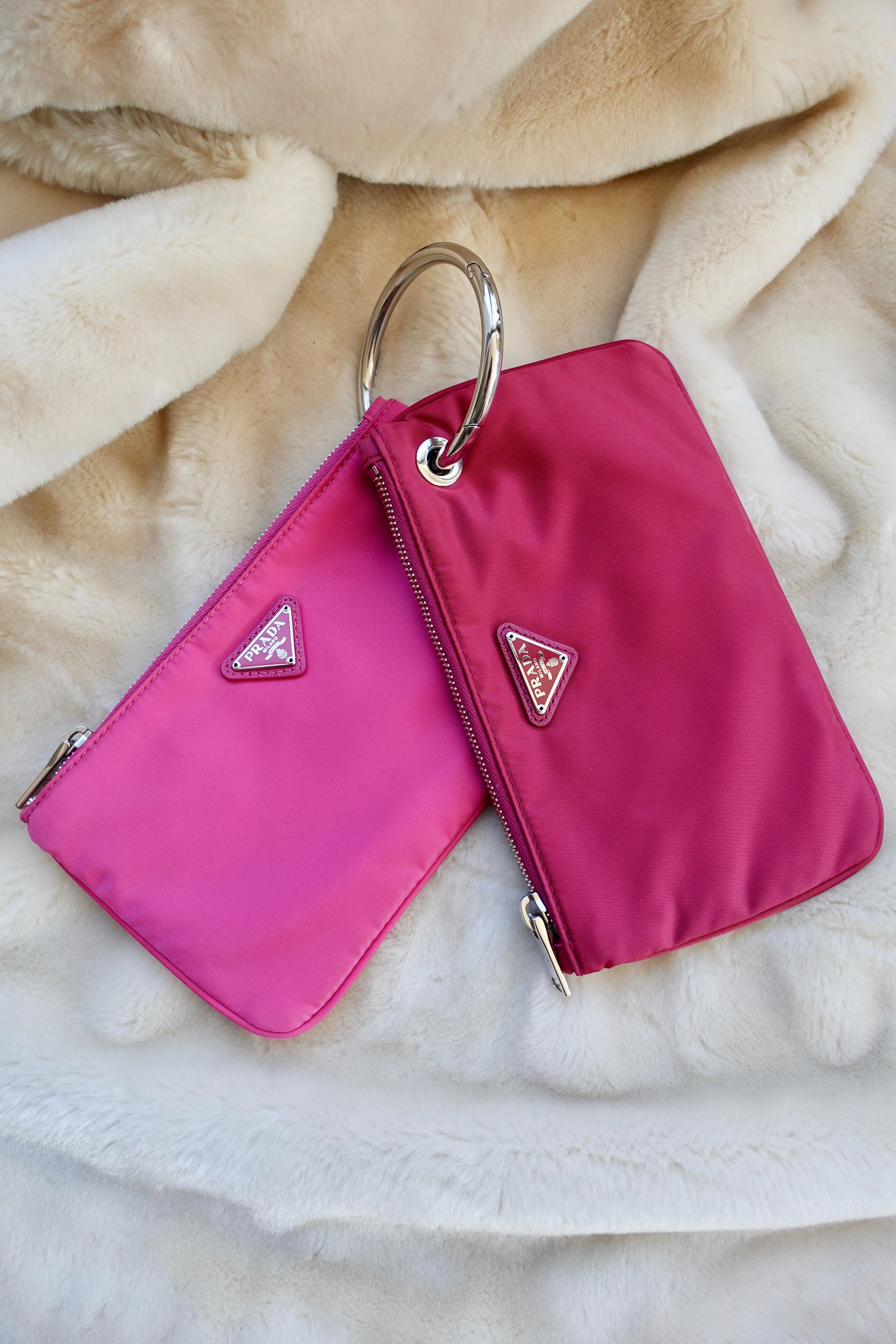 VINTAGE PRADA POUCHES