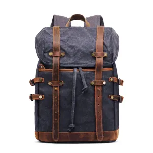 Vintage Style Backpack – Classic Canvas Bag with Durable, Timeless Design