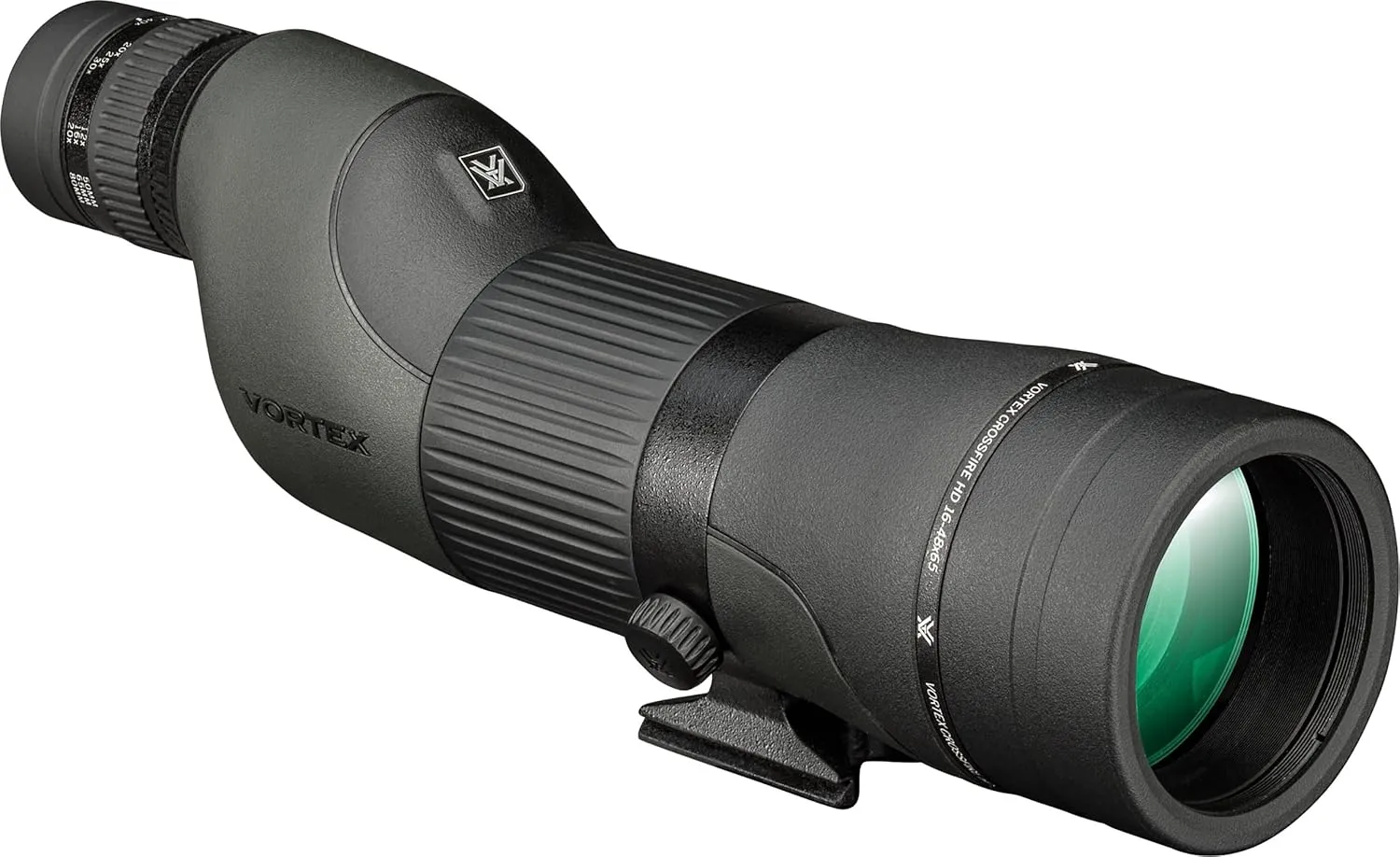 Vortex Optics Crossfire HD Spotting Scopes - HD Optical System, Wide Field of View, Helical Focus, Tripod Adaptable, Rubber Armor, Waterproof, Fogproof, Shockproof - Unlimited, Unconditional Warranty