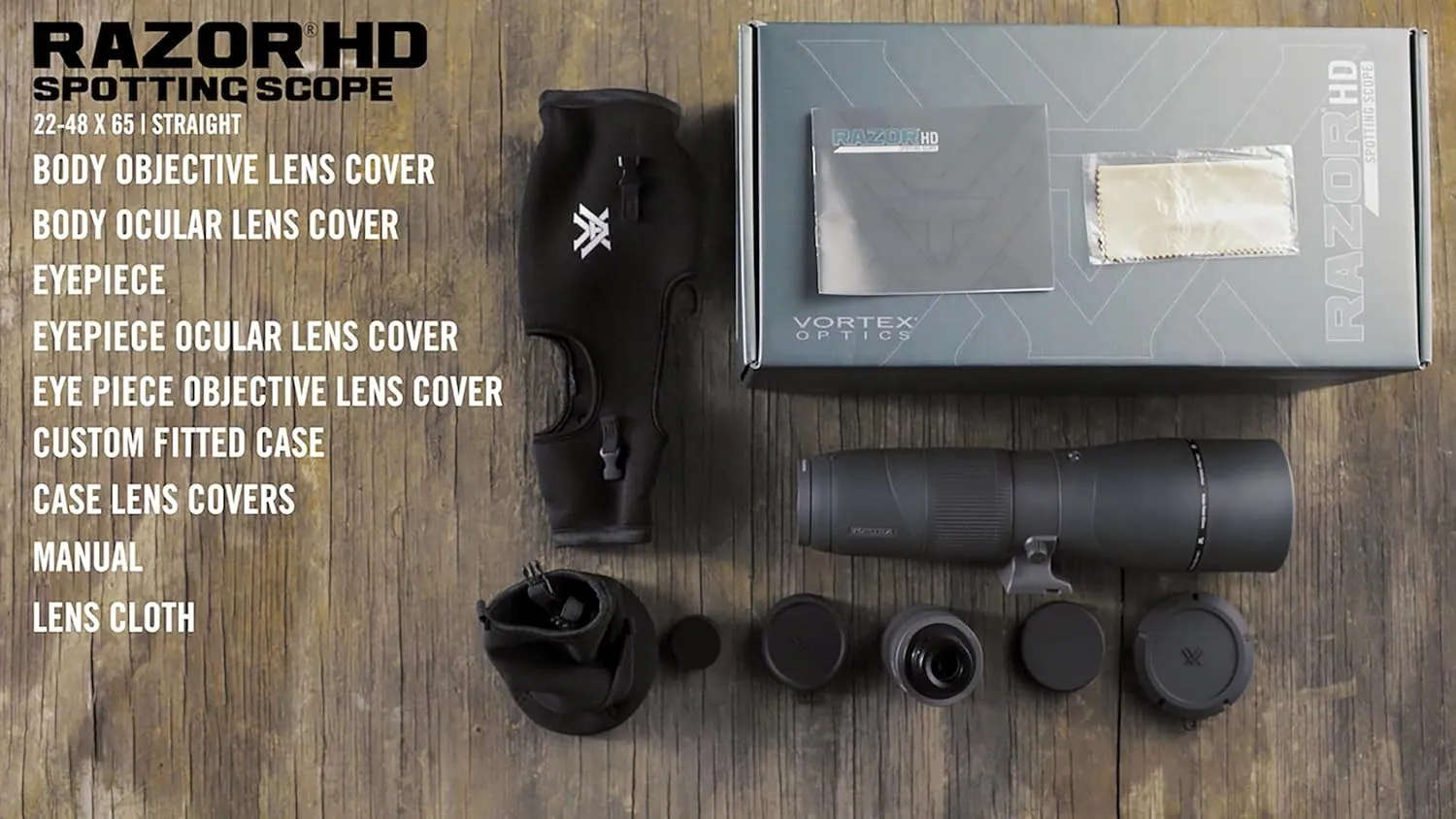 Vortex Optics Razor HD Spotting Scopes