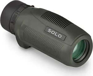 Vortex Optics Solo Monocular 10x25 - Adjustable Eyecup, Fully Multi-Coated Lenses, Rubber Armor, Non-Slip Grip, Fogproof, Waterproof - Unlimited, Unconditional Warranty