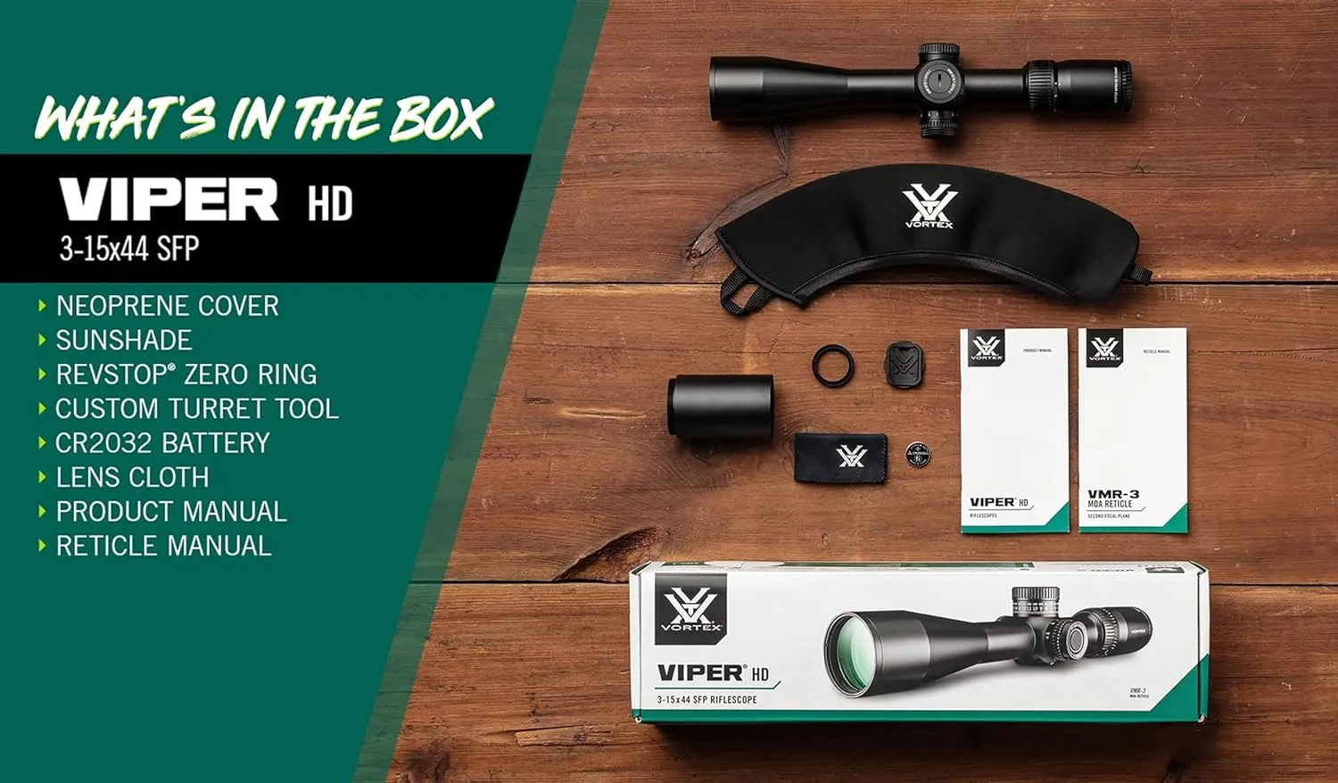 Vortex Optics Viper HD Second Focal Plane Scopes