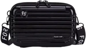 WANLIAN Hard shell cosmetic bag cosmetic handbag messenger bag mini suitcase, cosmetic bag suitable for travel parties。