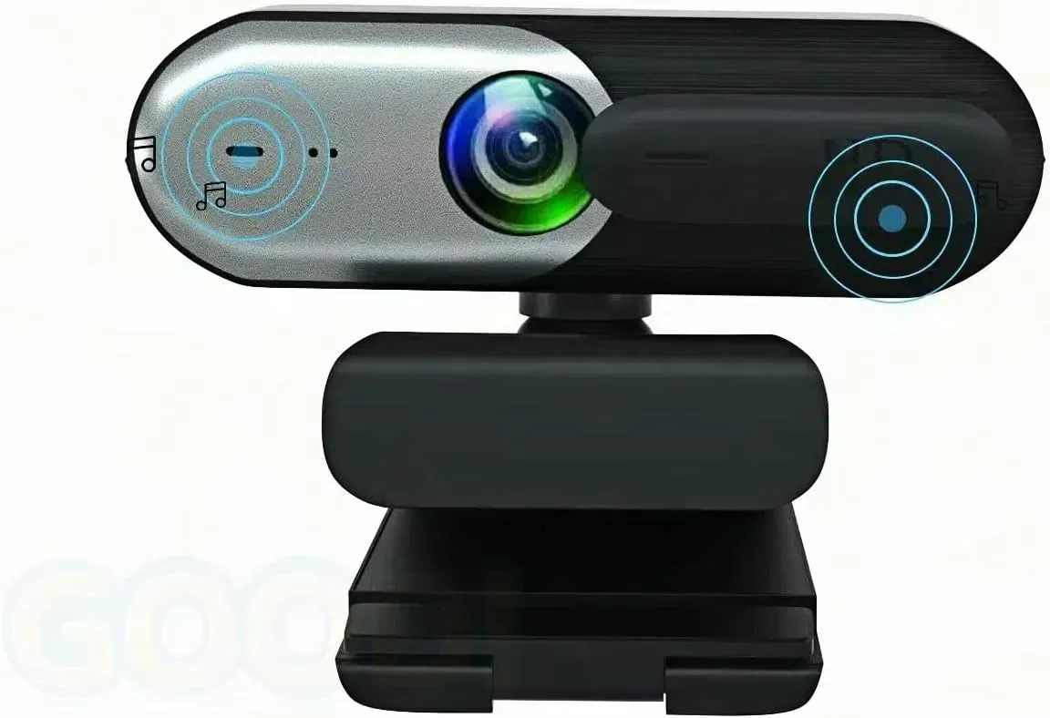 Webcam with Microphone for Desktop, Autofocus Web cam, Webcams for PC, Computer Camera with Privacy Cover, 1080p HD USB Web Camera for Desktop Computer, Compatible with Zoom/Skype/Teams/Webex
