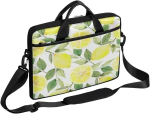 Welsh Corgi Laptop Bag for Women Men 13-15 Inch Computer Briefcase Bag Lightweight Notebook Shoulder Messenger Bag
