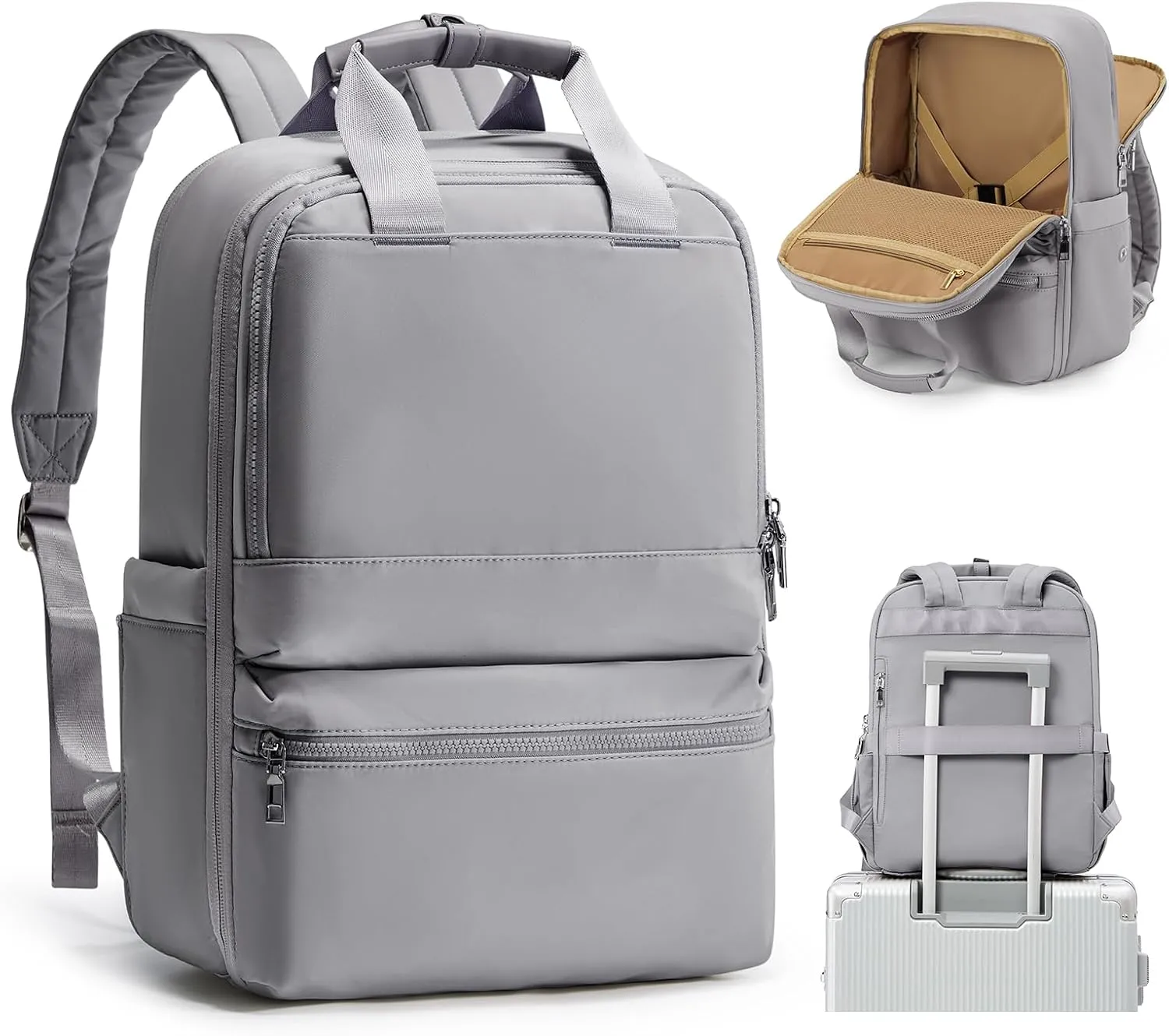 wepadre Small Travel Backpack Carry on Flight Approved Personal Item Travel Bag Carry on Backpack for Women Work Laptop Backpack for Traveling Personal Bags for Airplanes Mochila De Viaje