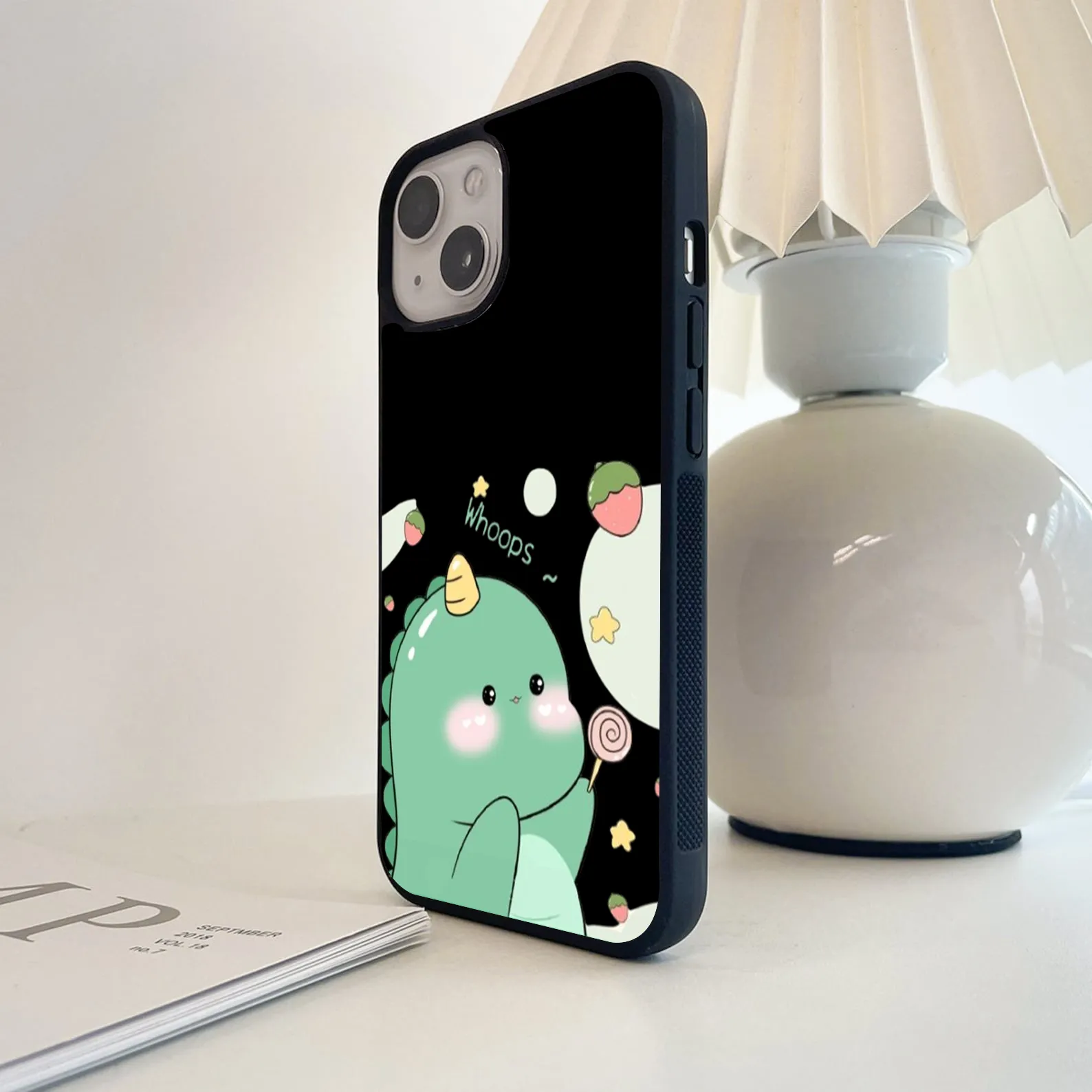 Whimsy Dino Dreams Glass Case
