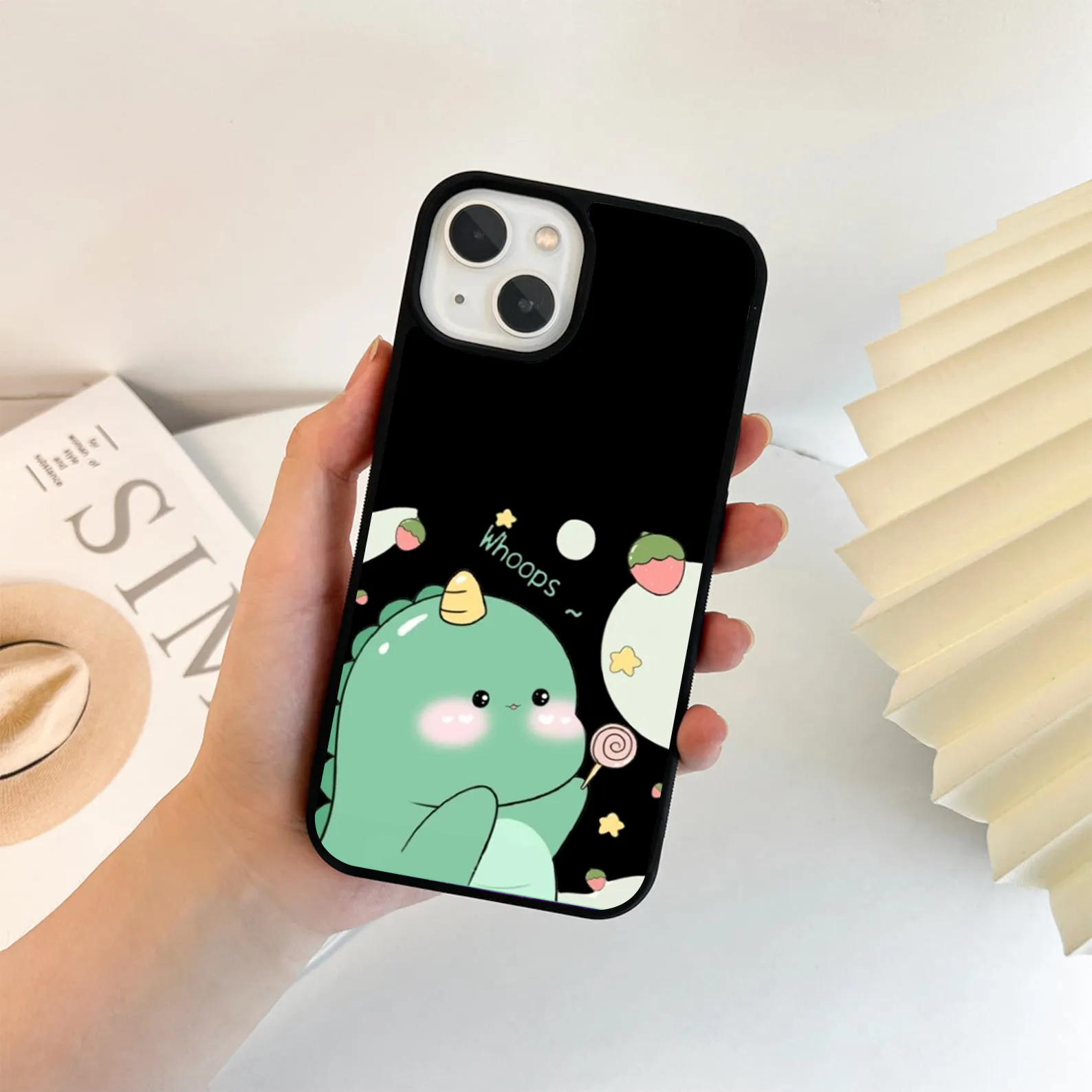 Whimsy Dino Dreams Glass Case