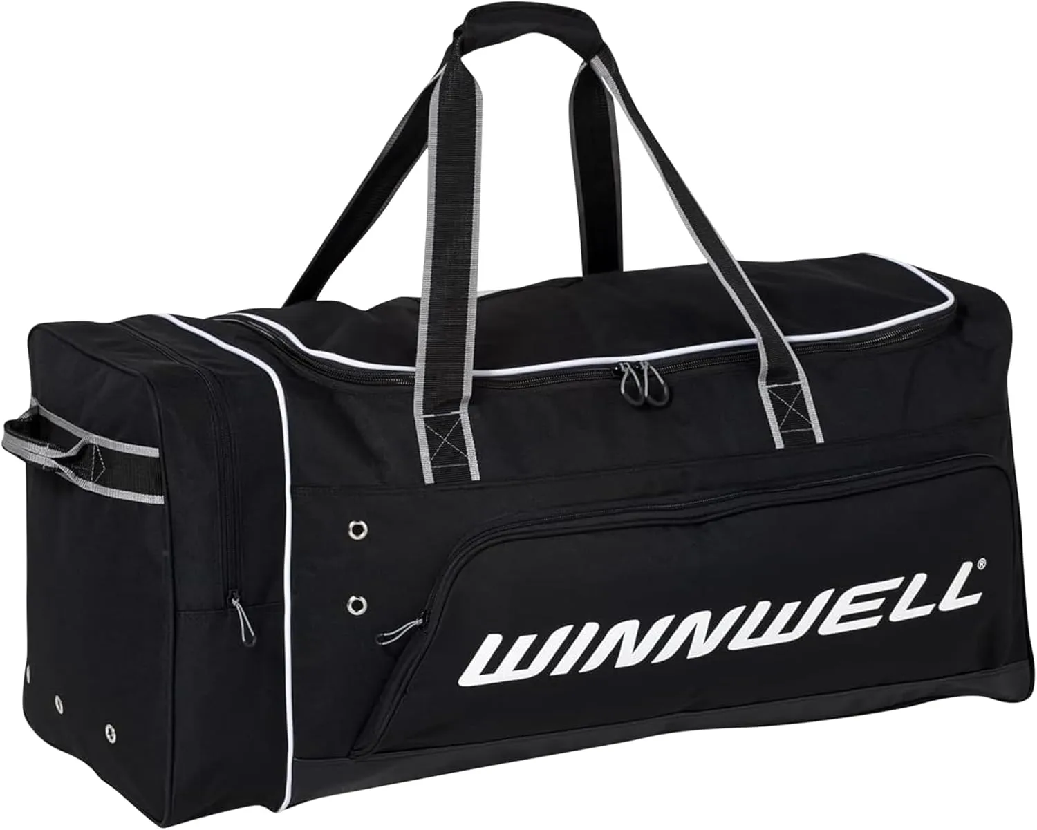 Winnwell Premium Carry Hockey Bag - Equipment Bag with Mulitple Pouches - Great for Carrying Sport Gear