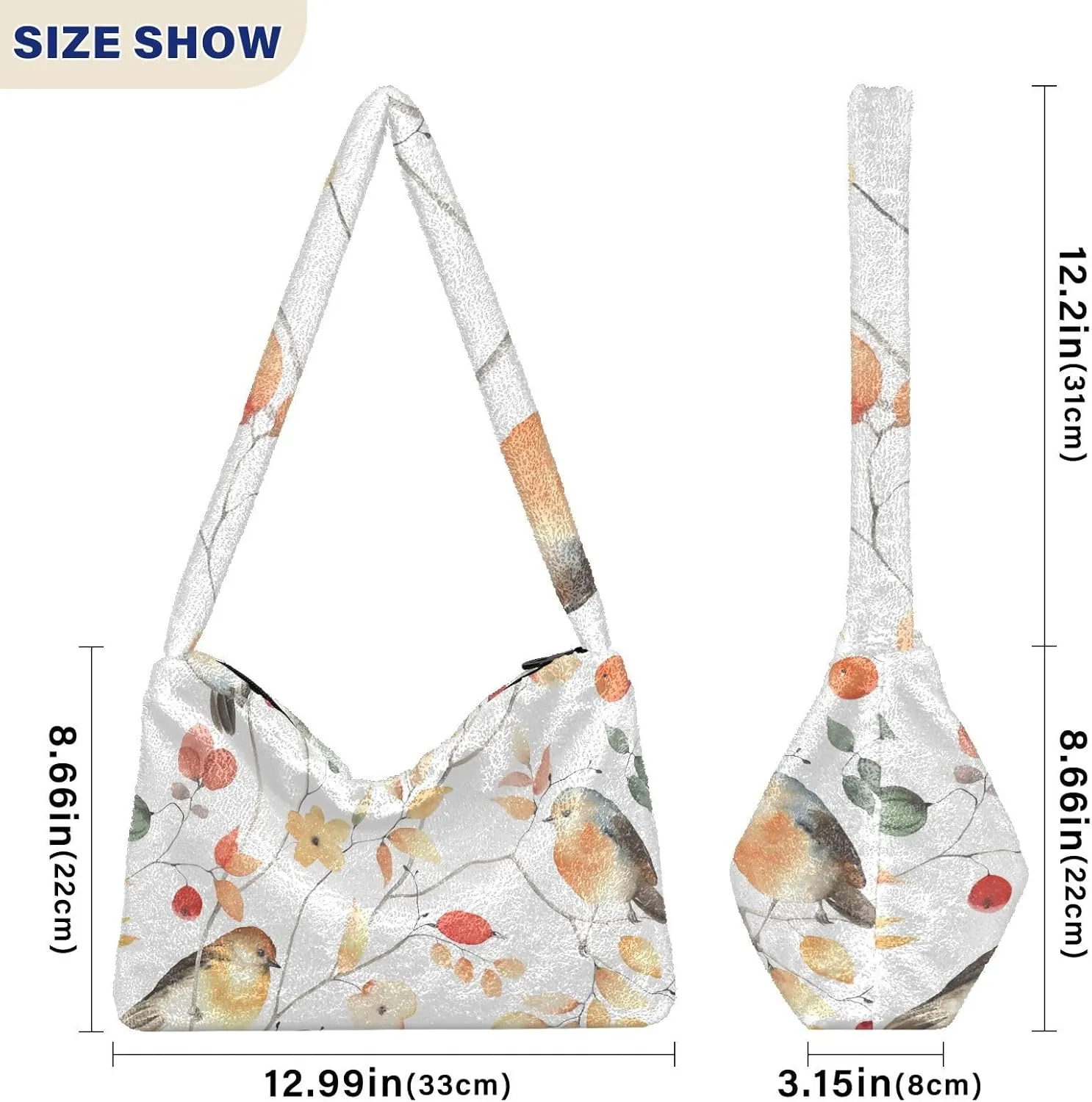 Women Boho Handbag Underarm Bag Tote Bag Shoulder Bag Crossbody Bag
