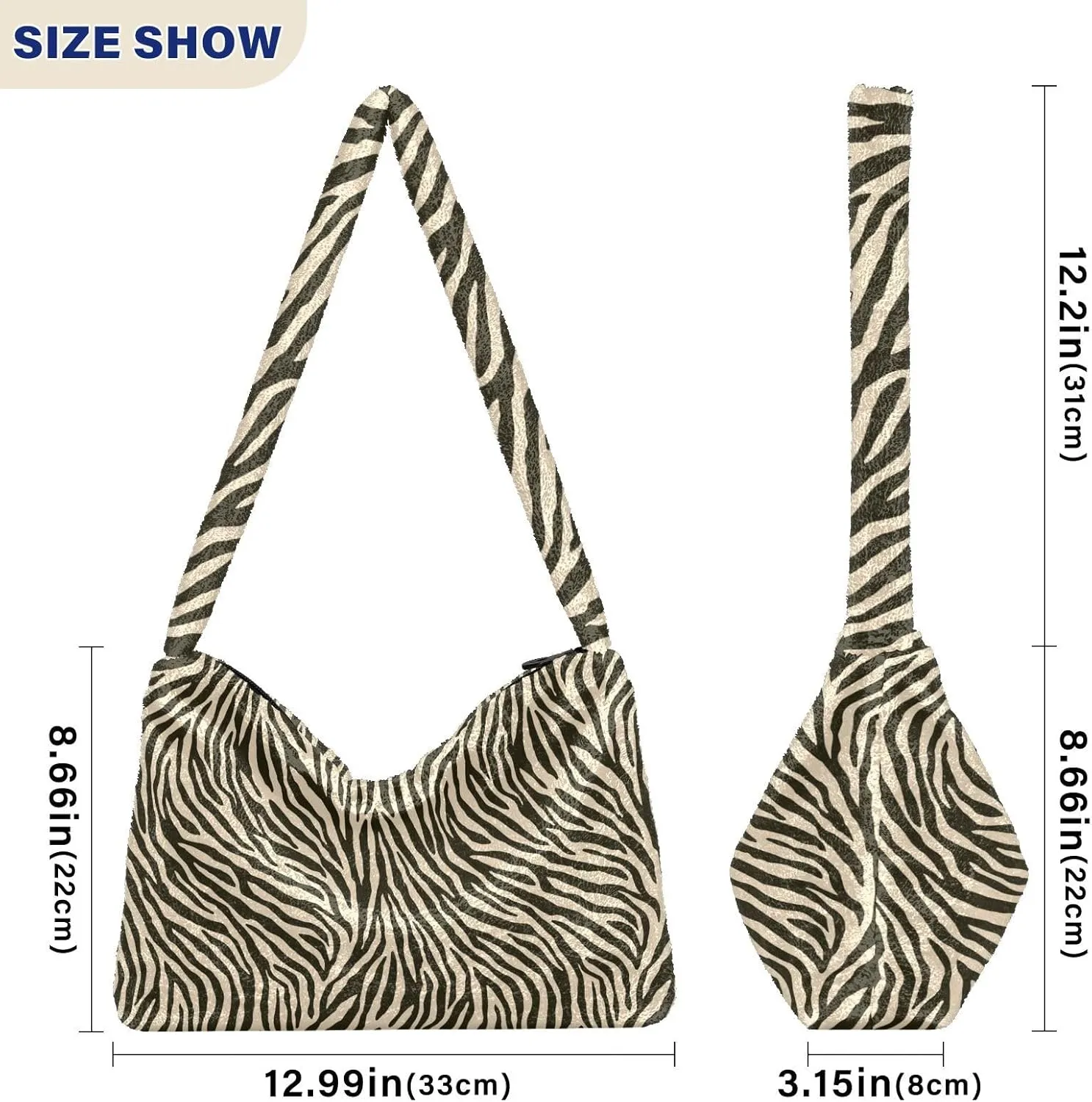Women Boho Handbag Underarm Bag Tote Bag Shoulder Bag Crossbody Bag