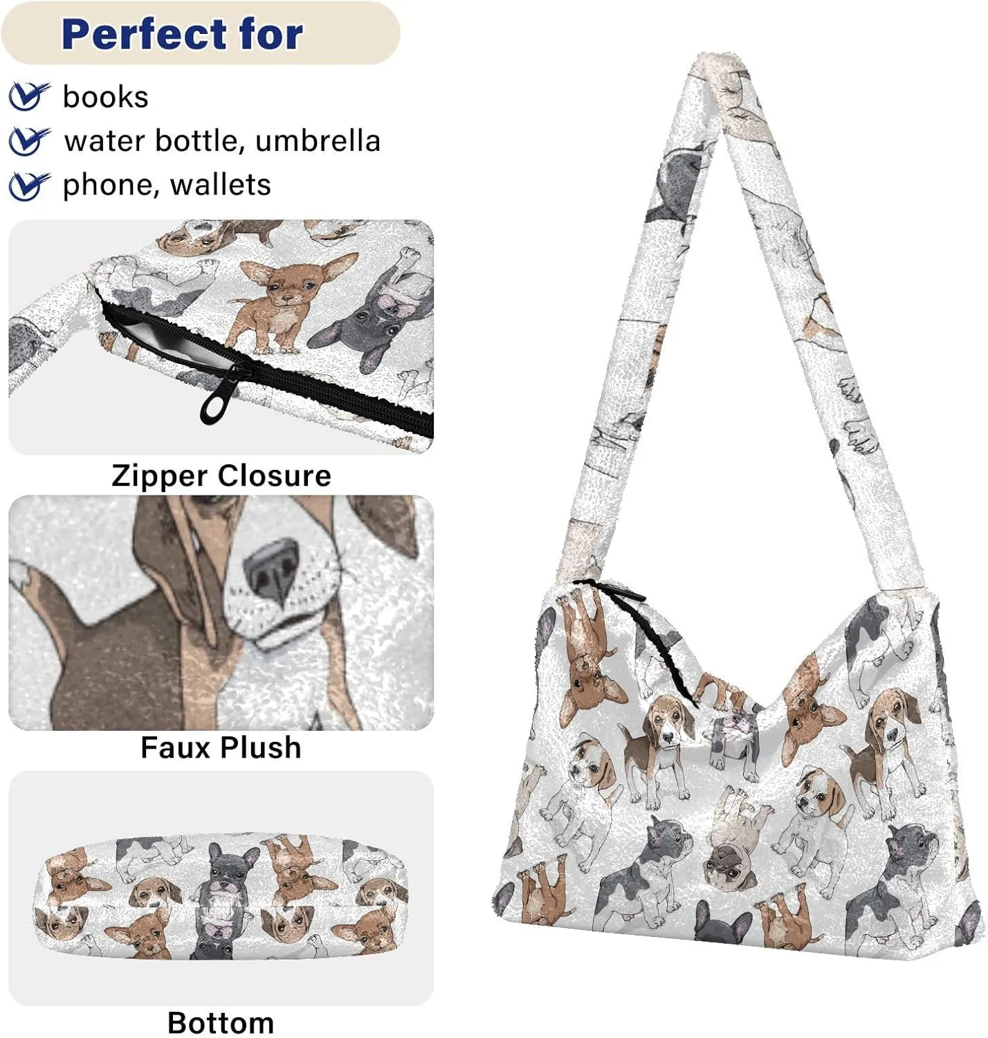 Women Boho Handbag Underarm Bag Tote Bag Shoulder Bag Crossbody Bag