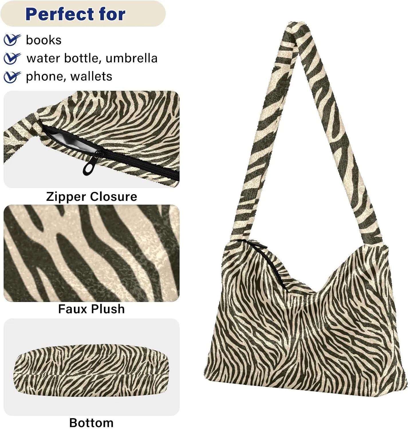 Women Boho Handbag Underarm Bag Tote Bag Shoulder Bag Crossbody Bag
