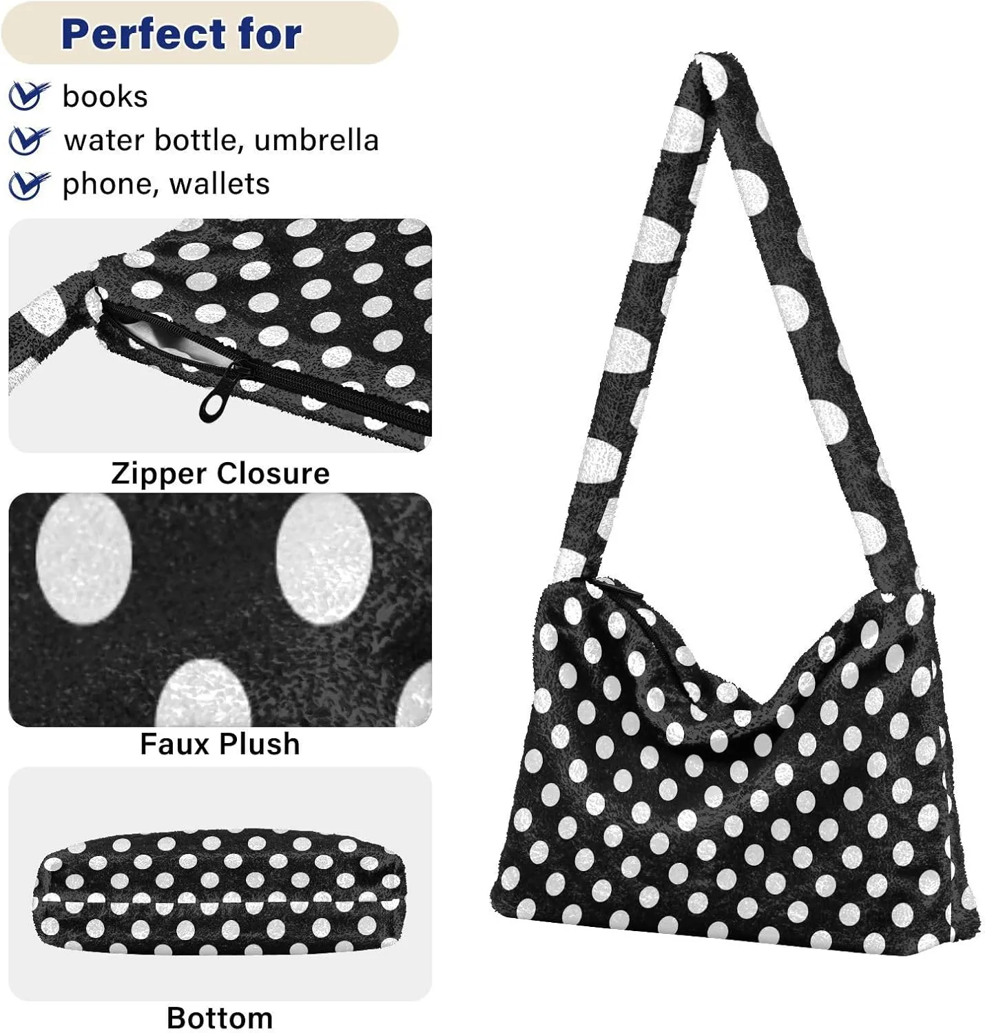 Women Boho Handbag Underarm Bag Tote Bag Shoulder Bag Crossbody Bag