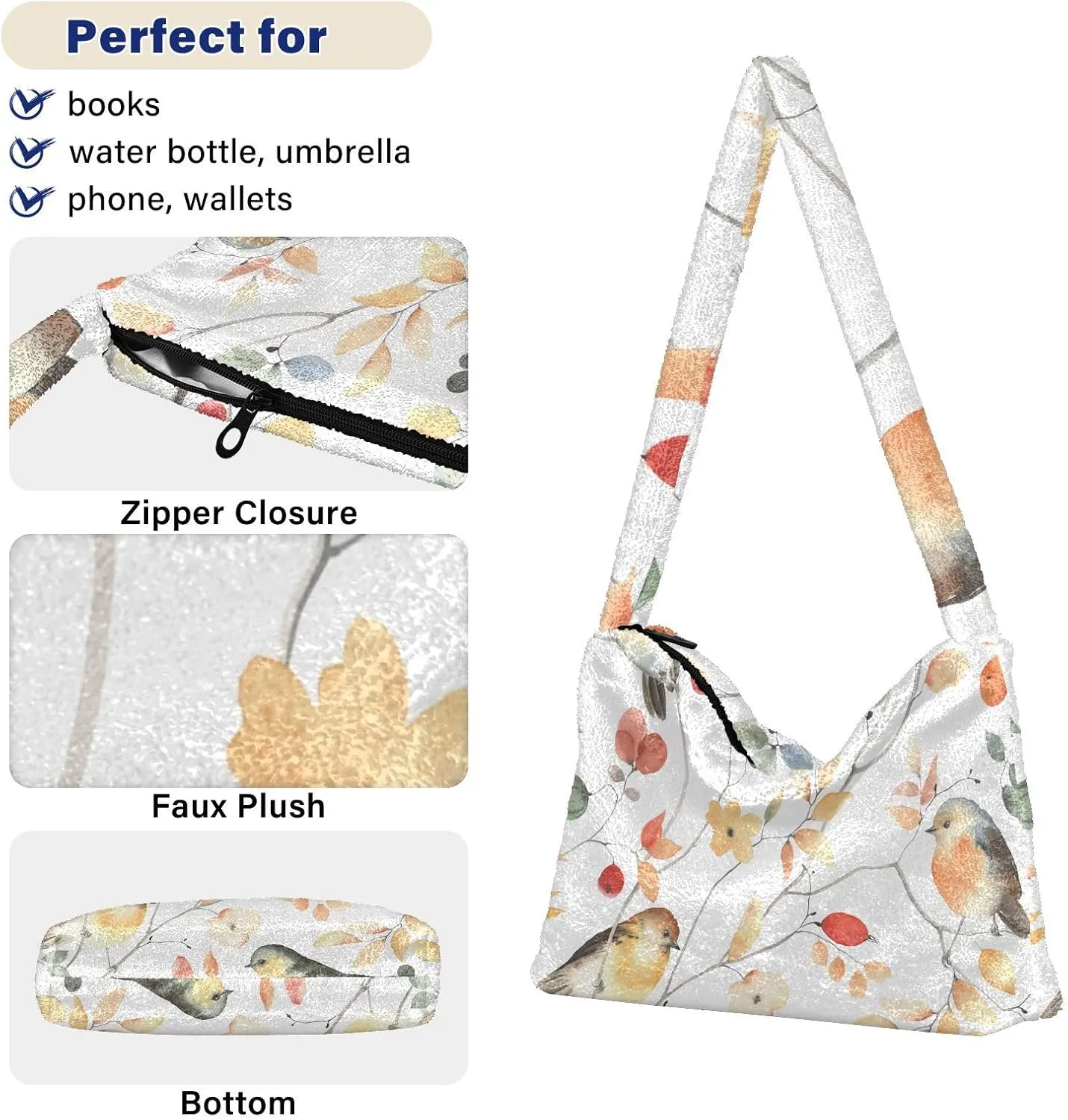 Women Boho Handbag Underarm Bag Tote Bag Shoulder Bag Crossbody Bag