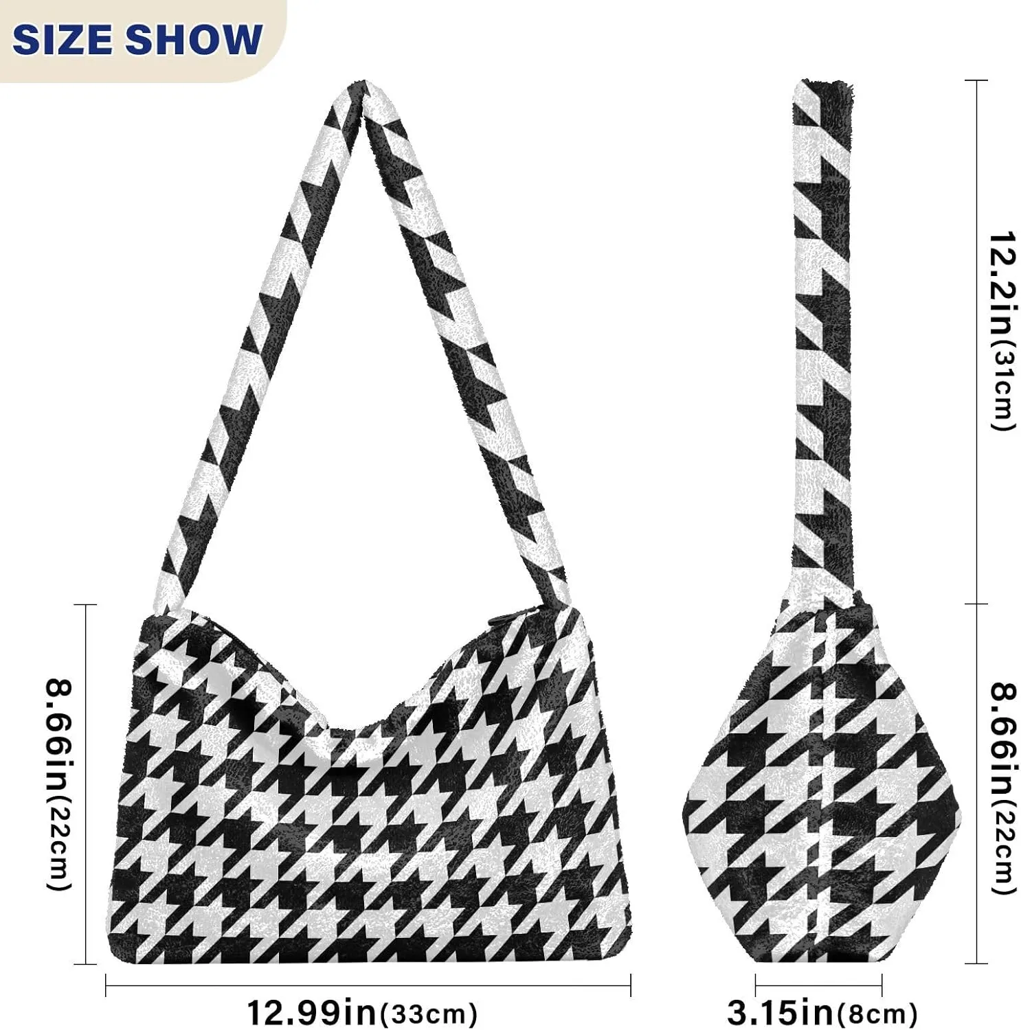 Women Boho Handbag Underarm Bag Tote Bag Shoulder Bag Crossbody Bag