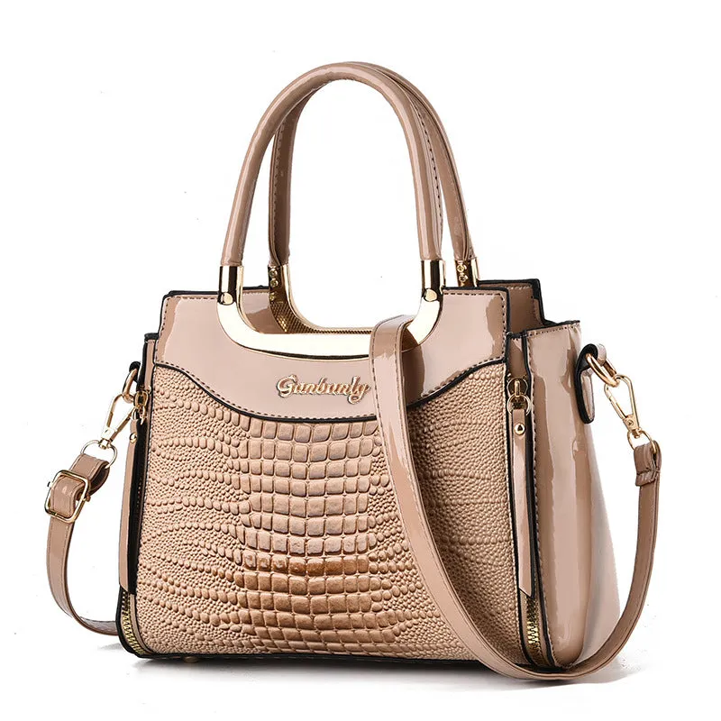 Women's Attractive Fashionable Elegant Simple Textured Handbags