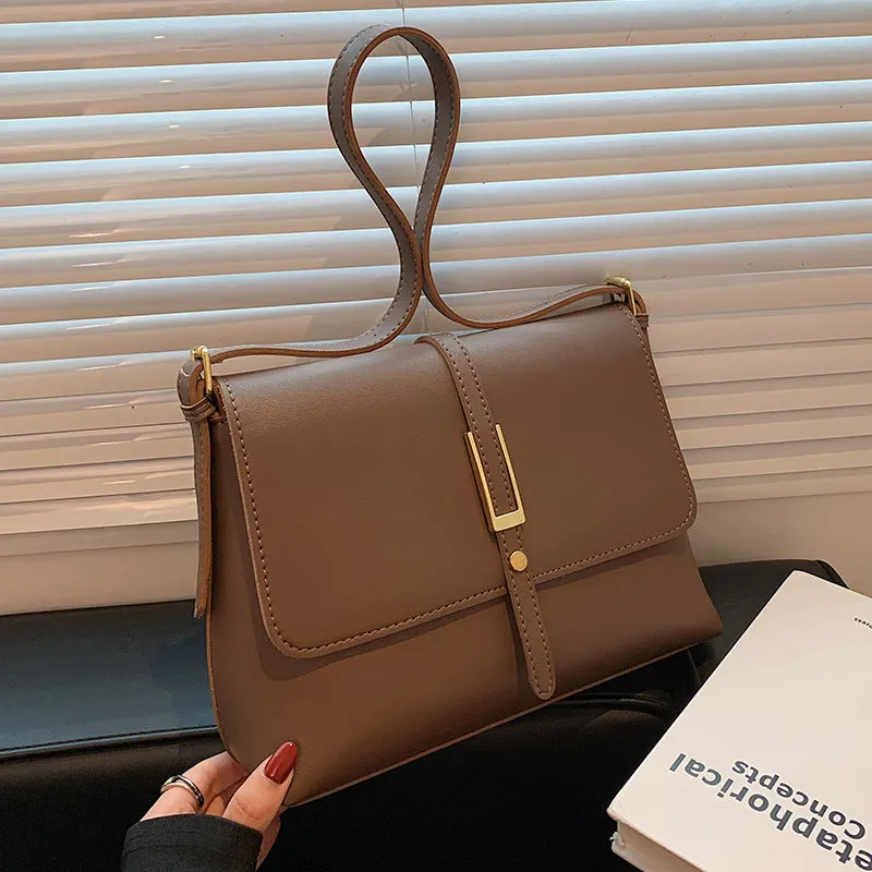 Women's Fashion Minimalism Big Fashionable Elegant Underarm Crossbody Bags