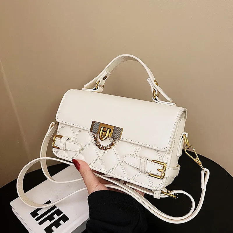 Women's High-grade Fashionable Diamond Quilted Niche Crossbody Bags